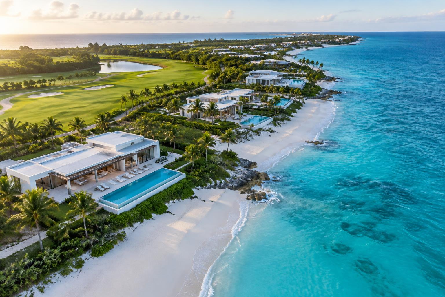 Illustrative coastal imagery for Ocean Club