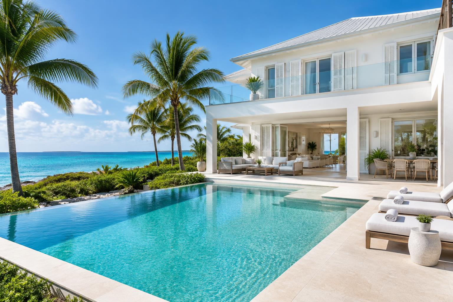 Illustrative coastal imagery for Lyford Cay